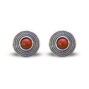 Orecchini a lobo in argento Ogros