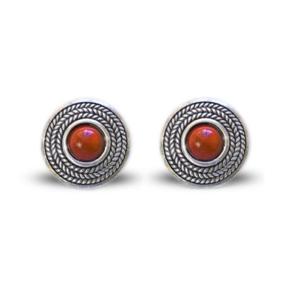 Orecchini a lobo in argento Ogros