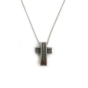 collana croce unisex s'ave maria
