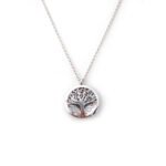 collana vida mea s'ave maria bianca con corbula bianca