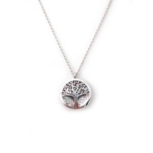 collana vida mea s'ave maria bianca con corbula bianca
