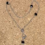 collana sarda con tre cocchi e bottoni della sardegna