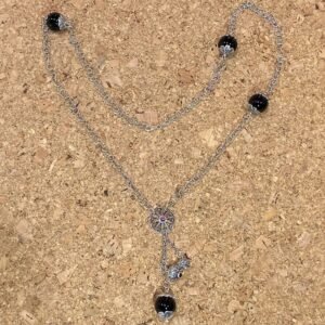 collana sarda con tre cocchi e bottoni della sardegna