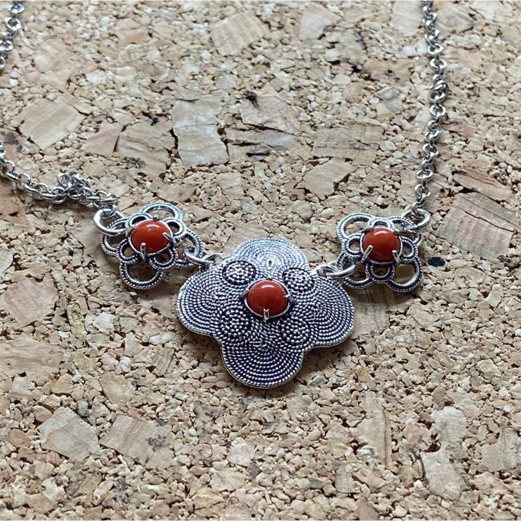 COLLANA SARDA QUADRIFOGLIO