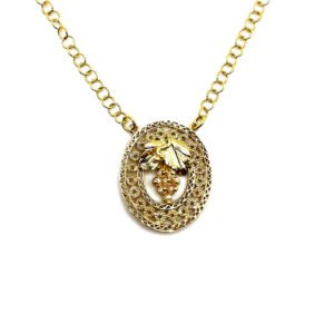 collana sarda con grappolo d'uva